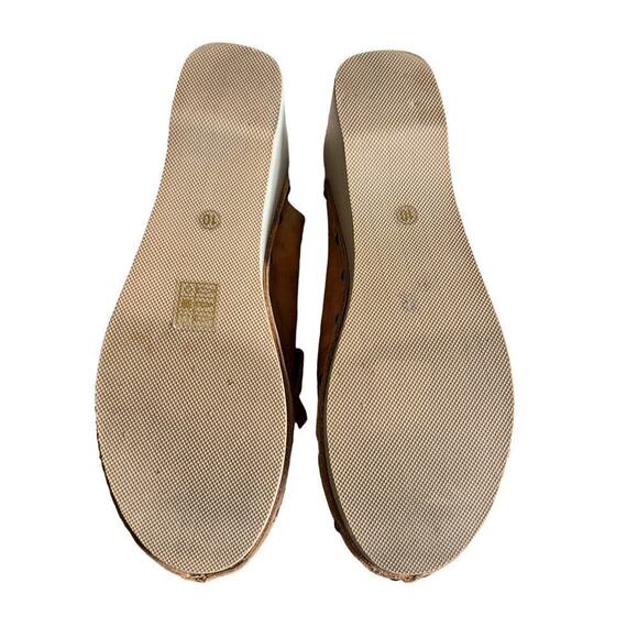 Anthropologie Kelsi Dagger Brooklyn Lace-Up Clogs Size 10 - Picture 9 of 12
